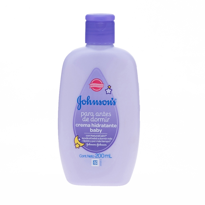 Crema Hidratante Bebé Johnson's® Antes De Dormir X 200ml