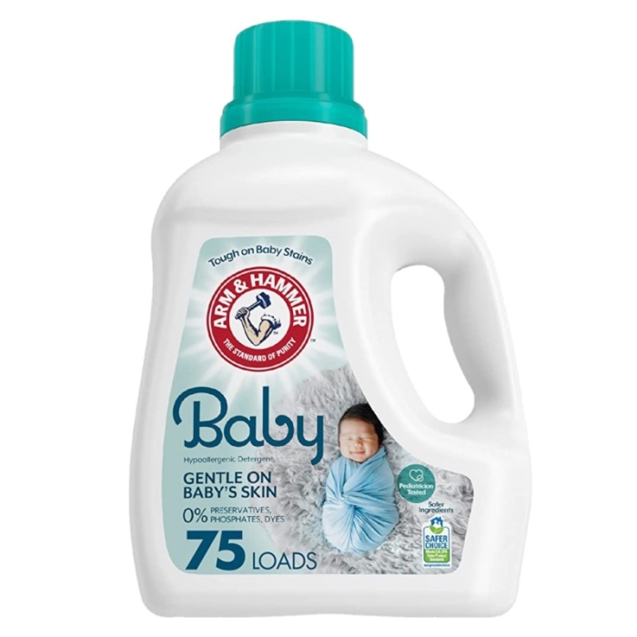  All Detergente líquido para ropa para bebé, suave para