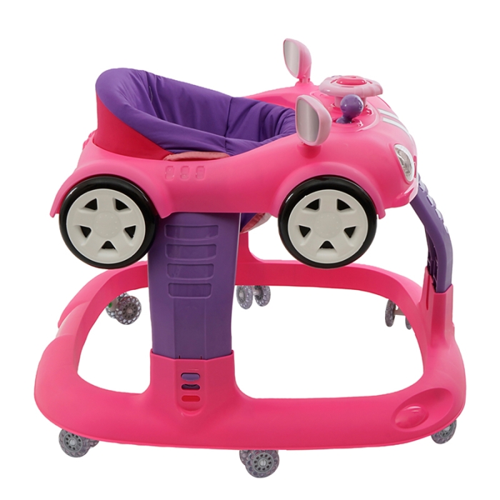 Prinsel Andador Auto Rosa
