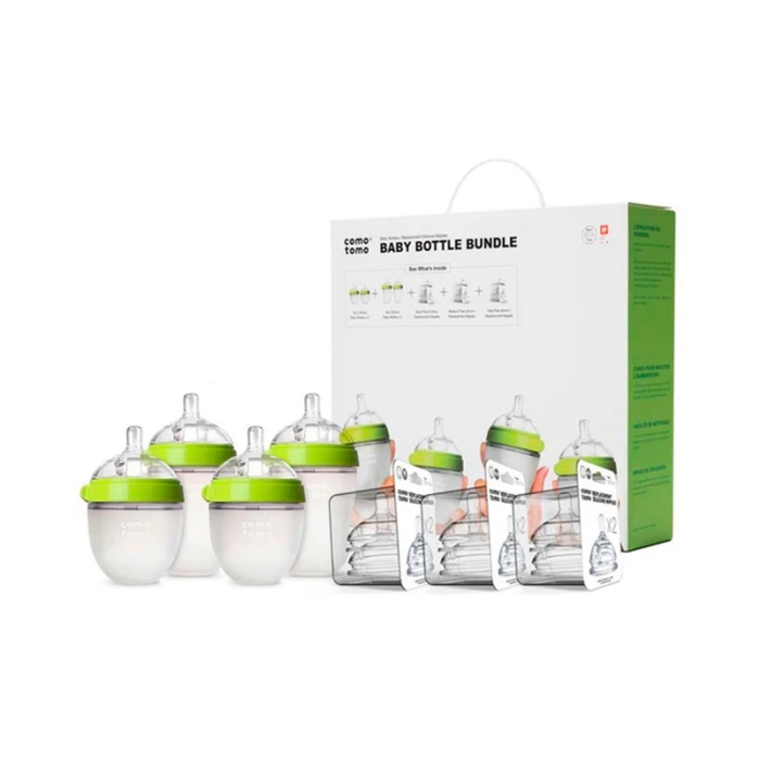 Comotomo Set Regalo Biberones Verde